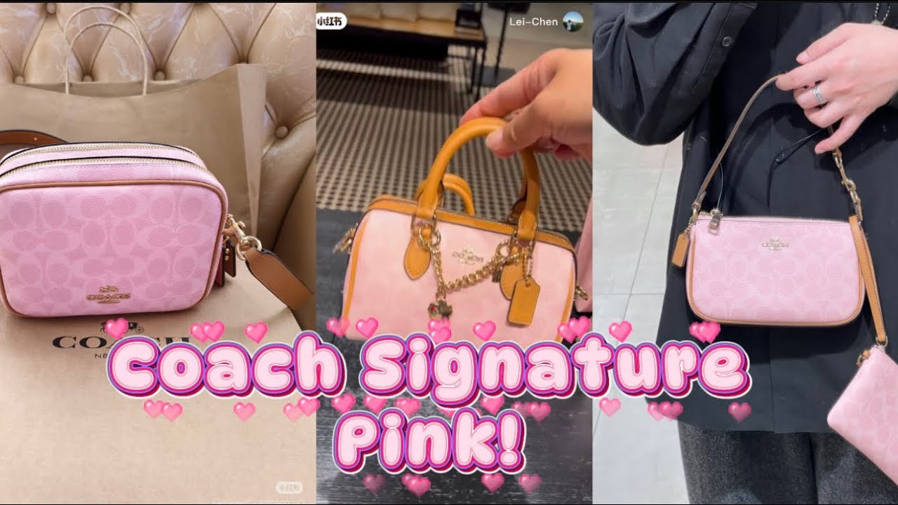 👜🌸Фирменная коллекция Coach Pink 🌺🌸