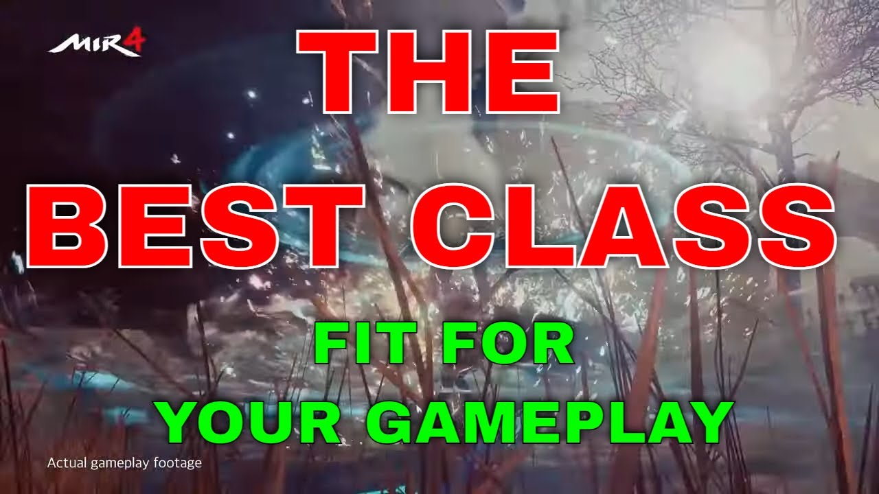 Mir4 Guide Tips - Best Class For You PVP or PVE Taoist Lancer Sorcerer Warrior