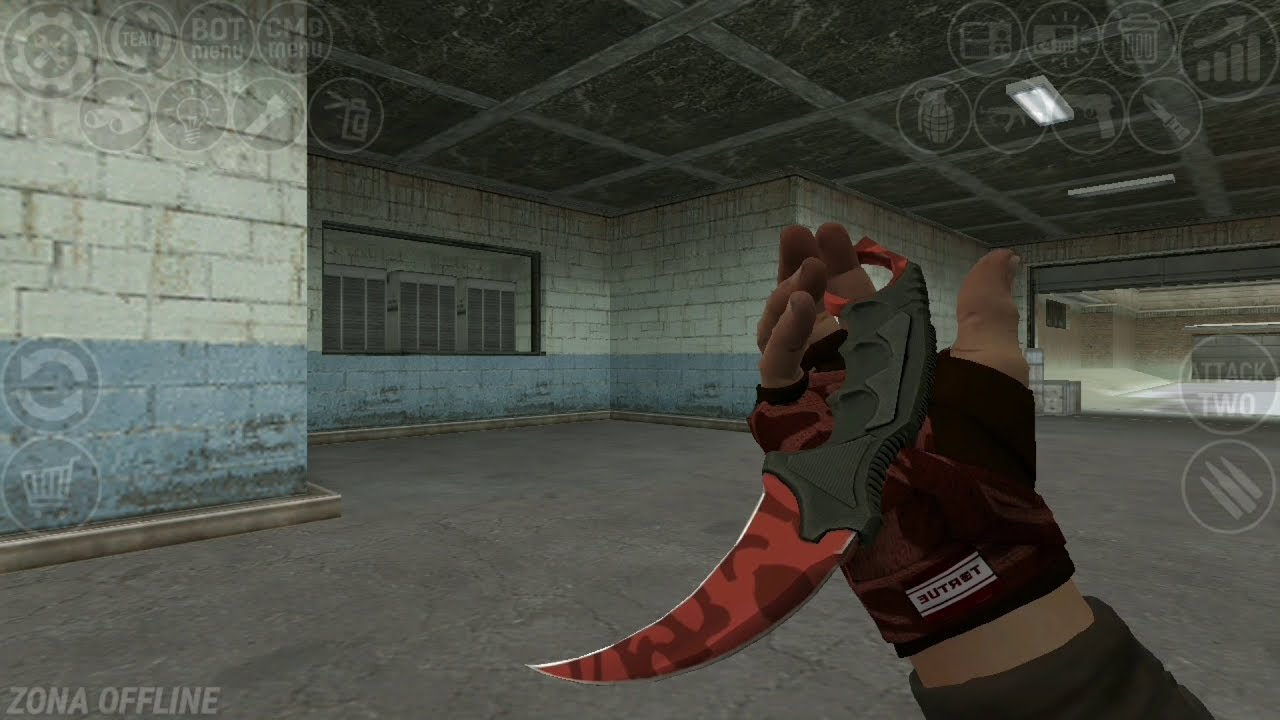 CS 1.6 Android & PC | CS:GO knife Pack Slaughter [Anarchist Handwraps]
