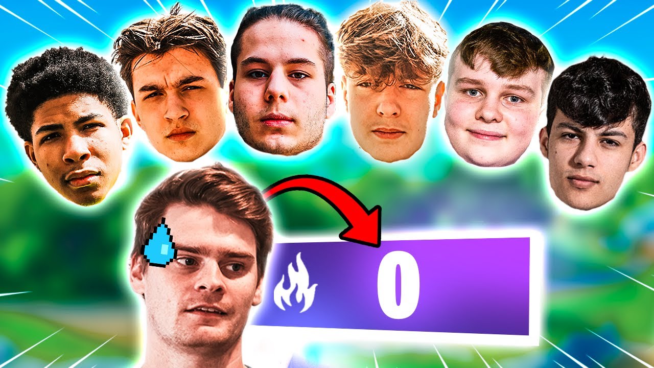 Can 7 NRG Fortnite Pros Coach a Player with 0 Arena Points to his first win?