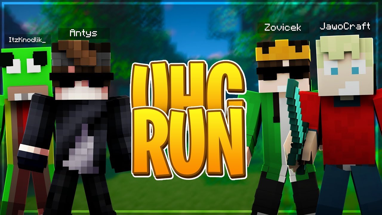Poveden&aacute; 4v4 hra!!! | UHCrun s Jawem, Zovickem a Knodlikem