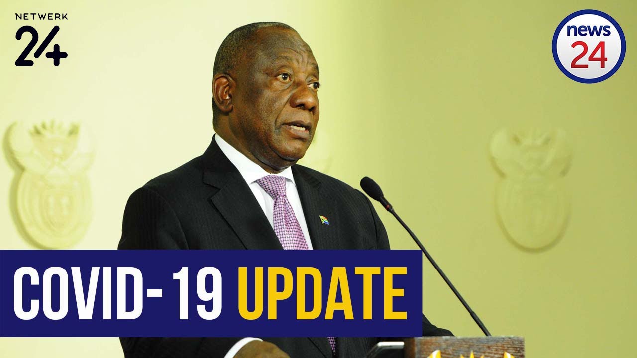 WATCH LIVE | Coronavirus: President Cyril Ramaphosa updates the country on Covid-19