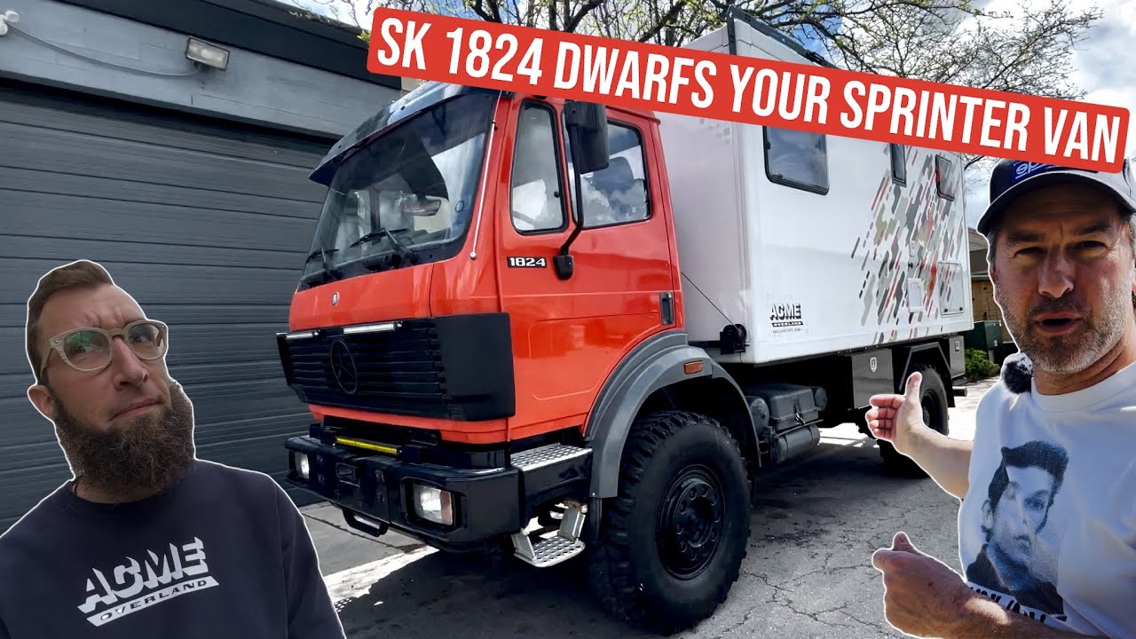 Mercedes-Benz 1824 & Sprinter Van Builder | Acme Overland Facility Walk Through