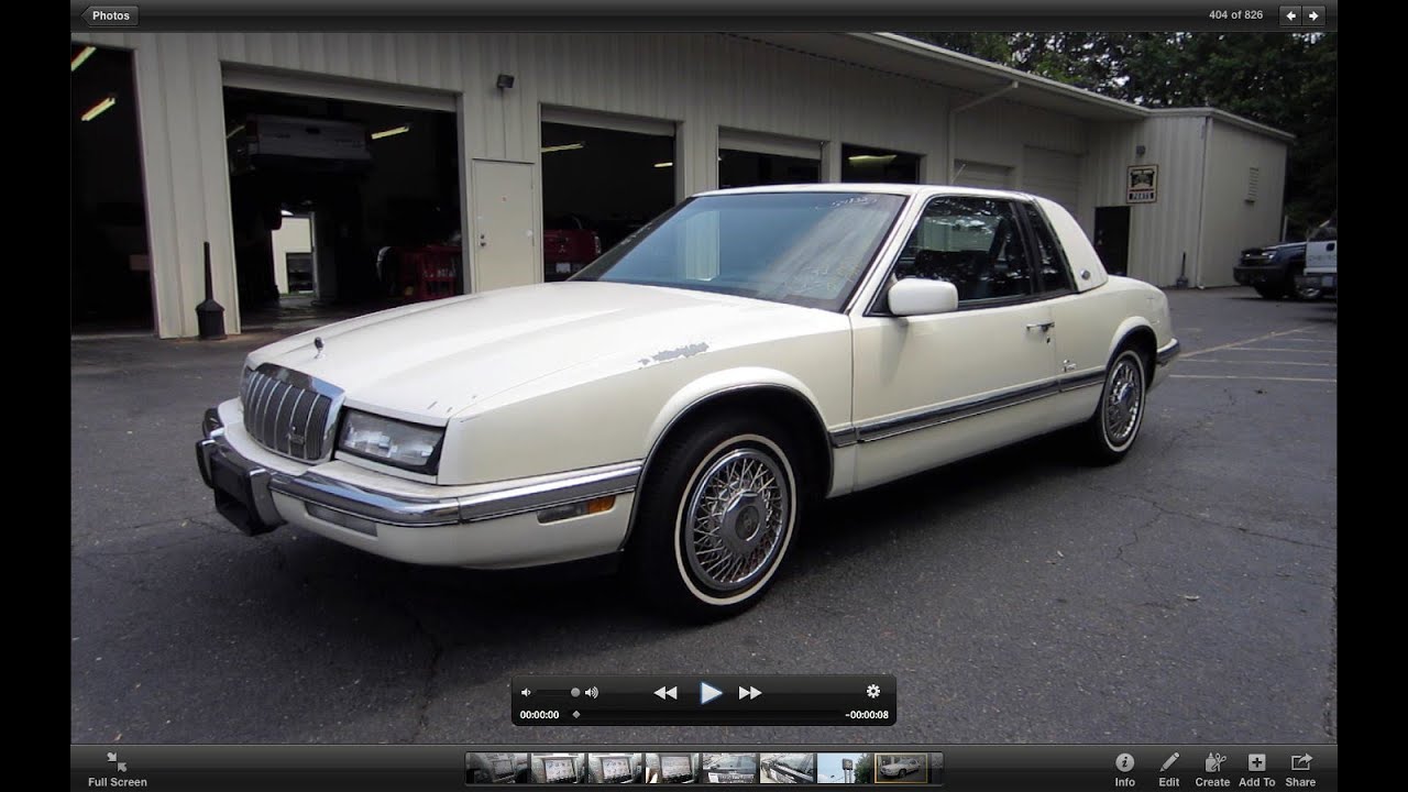 Запуск двигателя Buick Riviera 1991 года: подробный обзор и разборка автомобиля.
