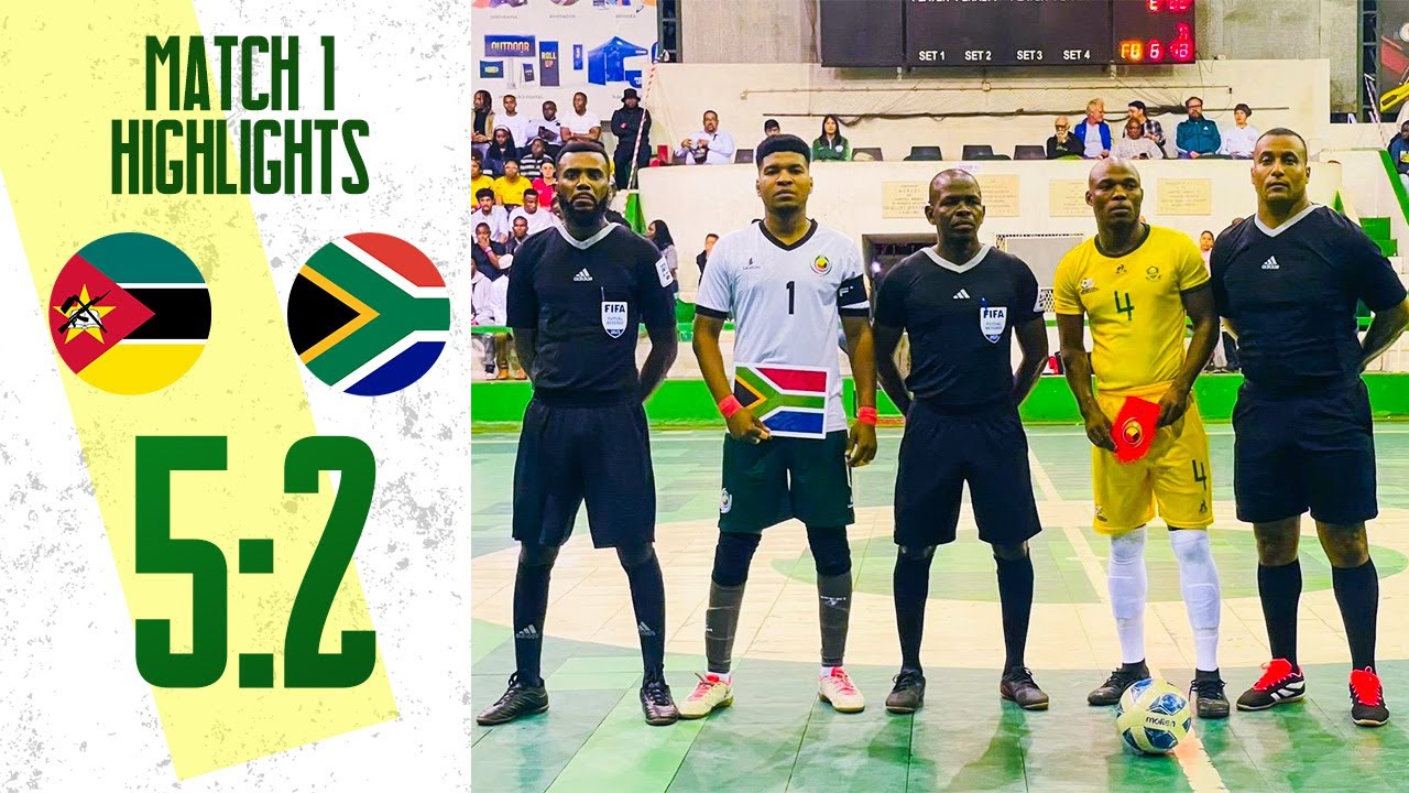 Mozambique vs South Africa | Match 1 | International Futsal Highlights