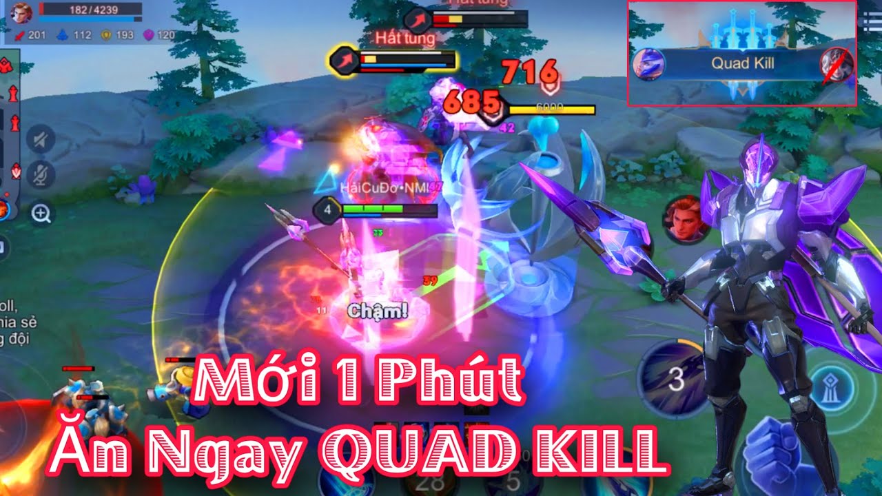 ZEPHYS Mới 1 Phút Ăn Ngay QUAD KILL Đồ và Ngọc Cực Trâu Cực Khoẻ