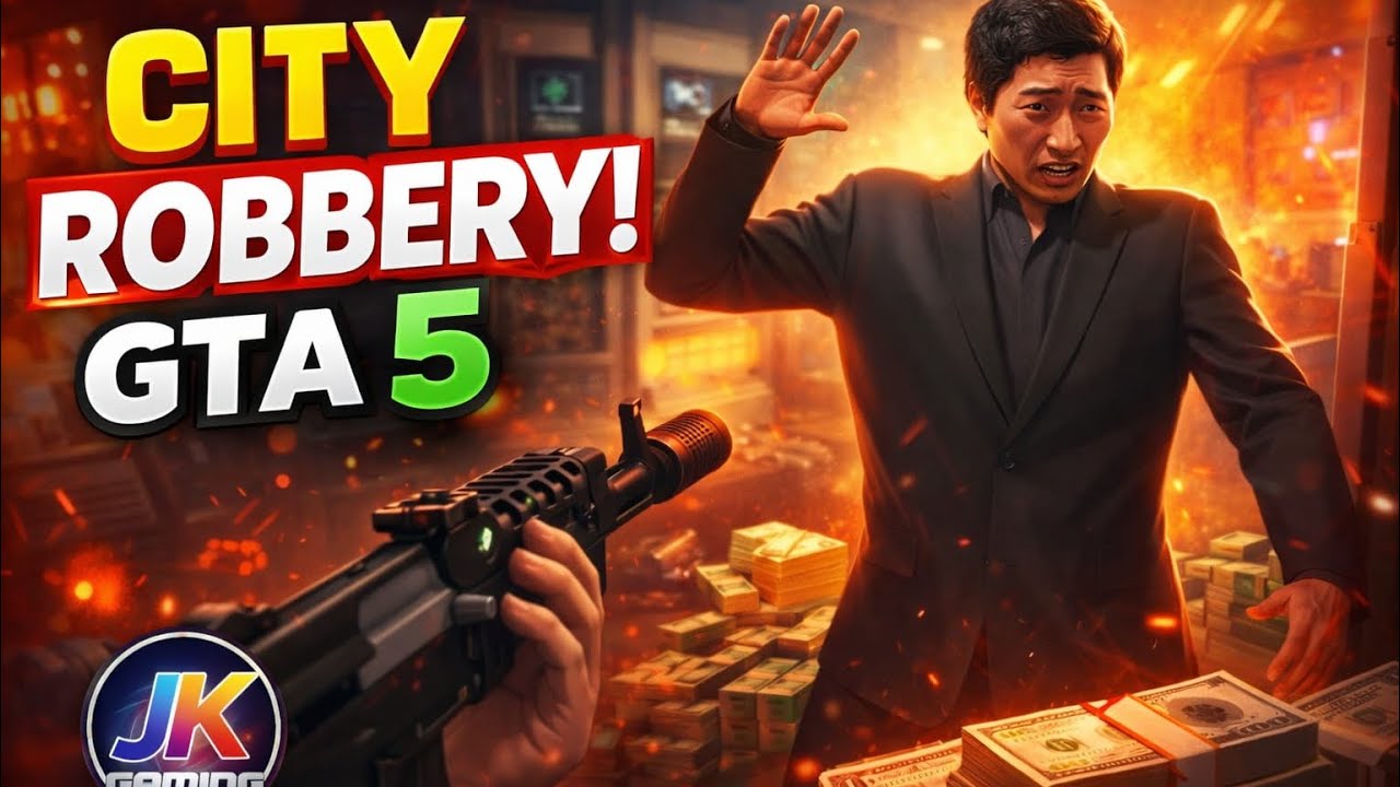 Robbery in city |GTA 5