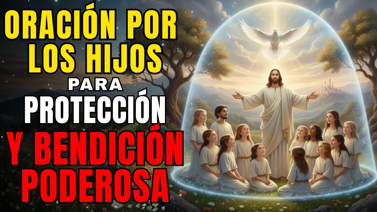 ORACION POR LOS HIJOS  para darles PROTECCION, AYUDA, PAZ Y BIENESTAR ✨