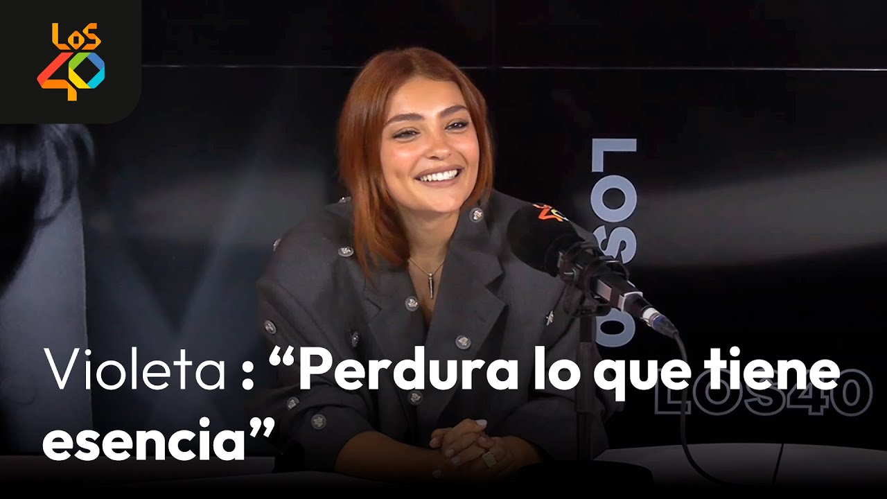 Entrevista a VIOLETA por su álbum debut: “Yo no he venido aquí a tener dos hits” | LOS40