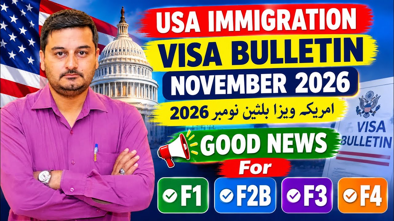 US Visa Bulletin November 2026 | Family & Employment Immigration Updates | Priority Dates Explained