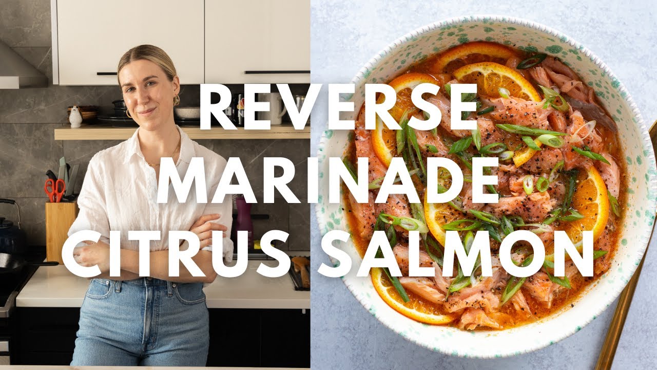 How to Reverse-Marinate Salmon (citrus salmon!) | SNACKS Ep. 8