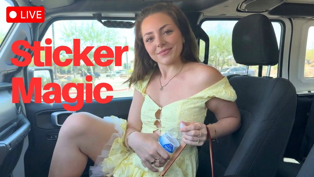 Sticker Magic! P69🔥#livestream  #shorts #usa #tiktok #funny #love #fyp  #trending #explore  #music