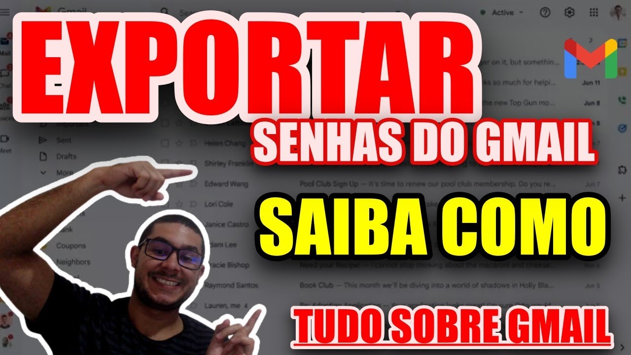 COMO EXPORTAR SUAS SENHAS SALVAS DO GOOGLE &mdash; FA&Ccedil;A BACKUP COM SEGURAN&Ccedil;A!