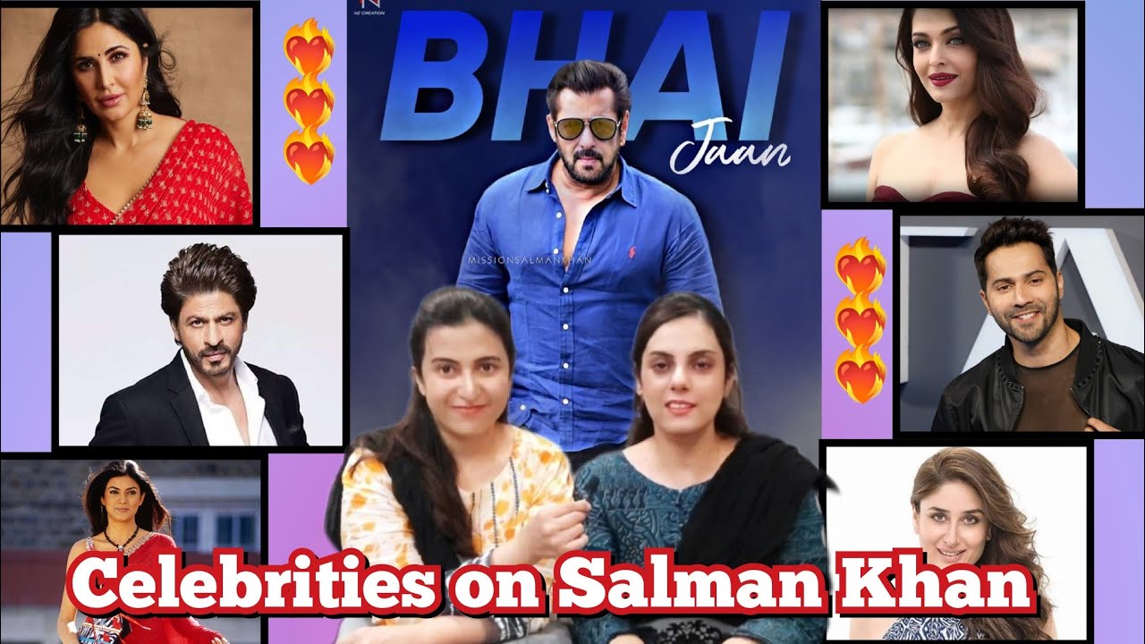 Pakistani Reaction on What BOLLYWOOD ACTORS Say ABOUT SALMAN KHAN