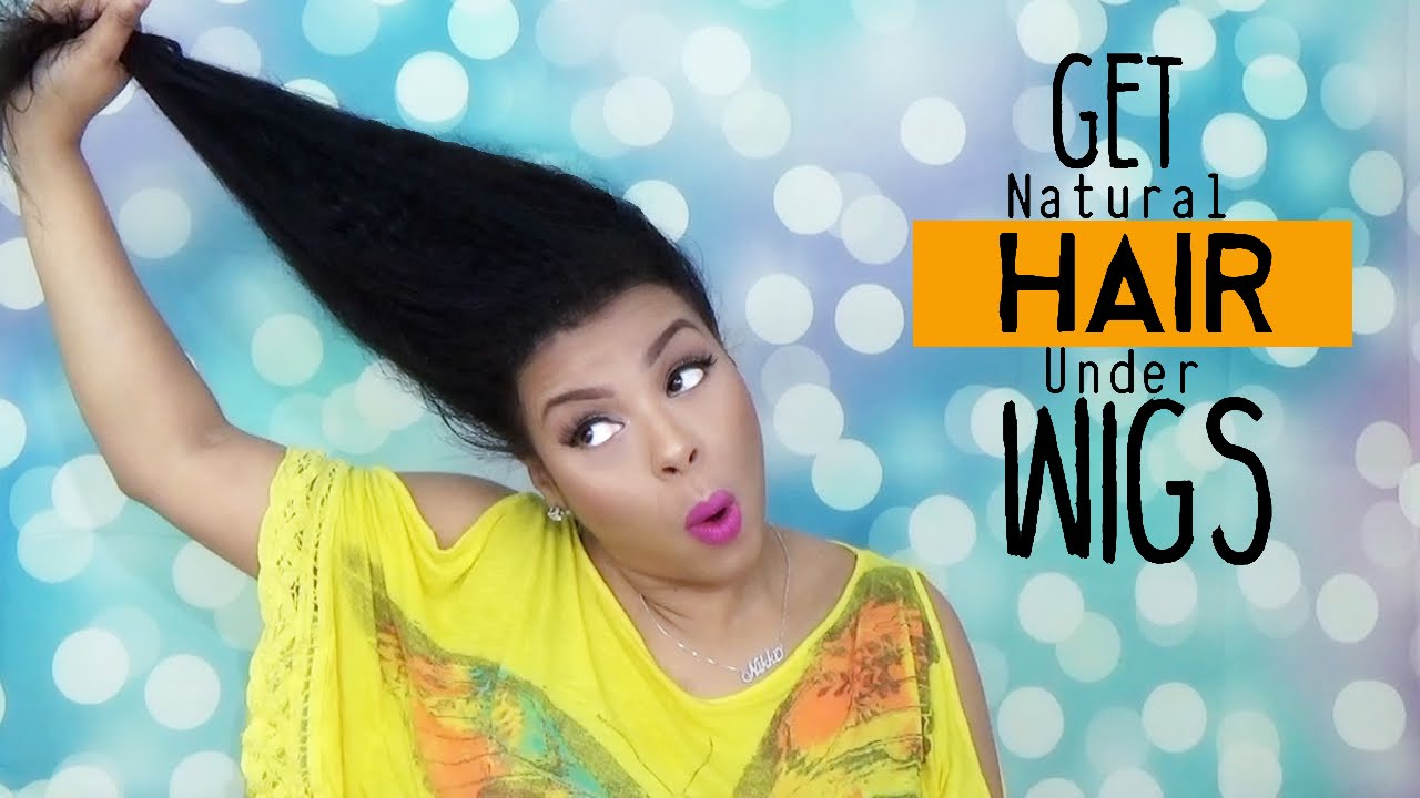 How to Make Natural Hair Lay Flat Under Wigs Comfortably and Easy