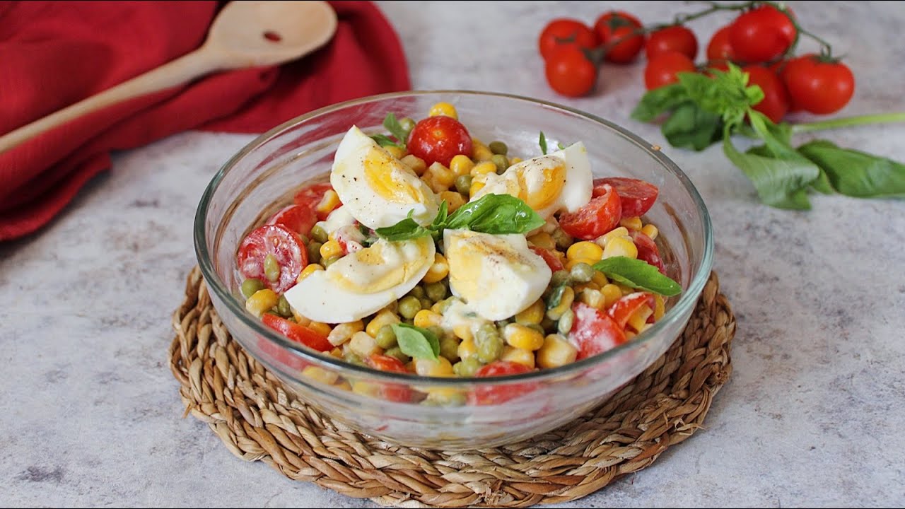 INSALATA FRESCA E LIGHT, semplice, veloce e coloratissima