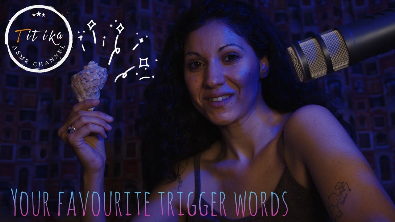 Greek ASMR - 🤍 Τα αγαπημένα σας trigger words, μέσα από το κοχύλι / Whispering
