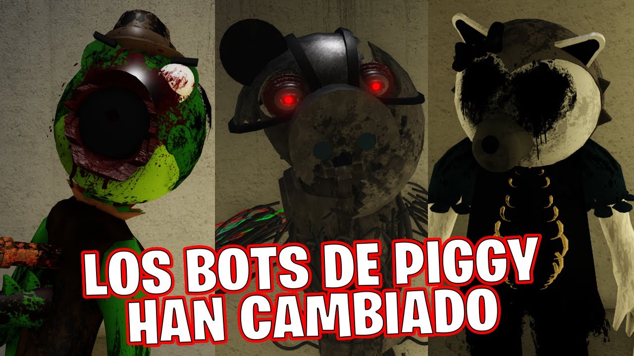 LOS NUEVOS BOTS mas ATERRADORES de PIGGY: The Result Of Isolation Concept 🐷 ROBLOX