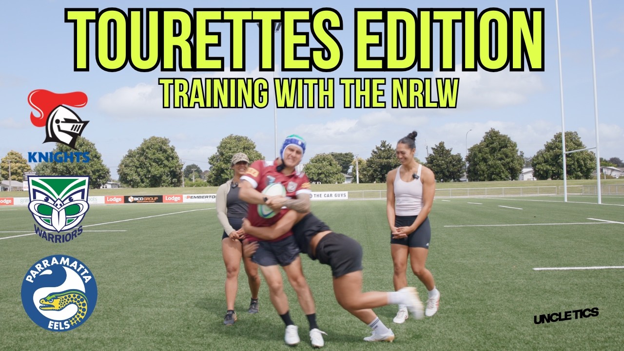 UNCLE TICS VS NRLW PLAYERS!