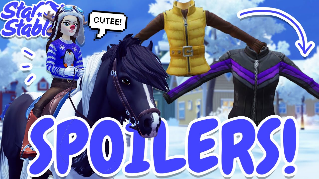 *SPOILERS!* TACK, CLOTHES, & MORE! *STAR STABLE WINTER 2022!* 😱