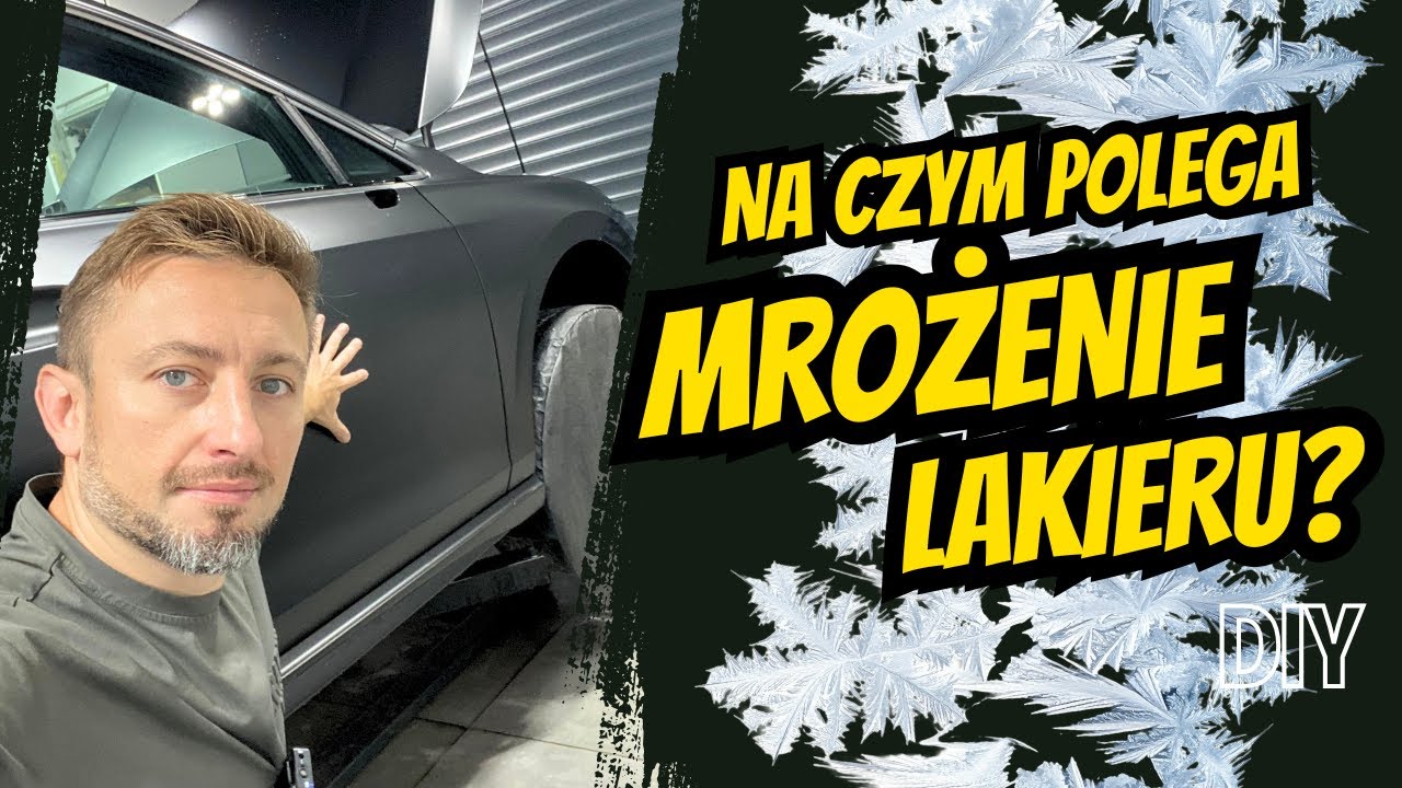 Na czym polega mrożenie lakieru? Matowa Folia PRO PPF