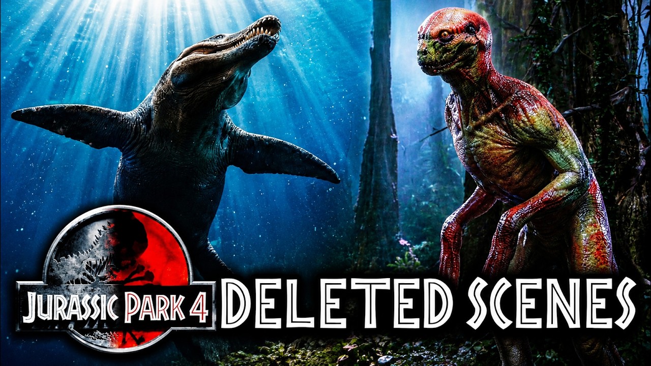 🔥JURASSIC WORLD’S Strangest Deleted Scenes, Cut Dinosaurs & Lost Concepts