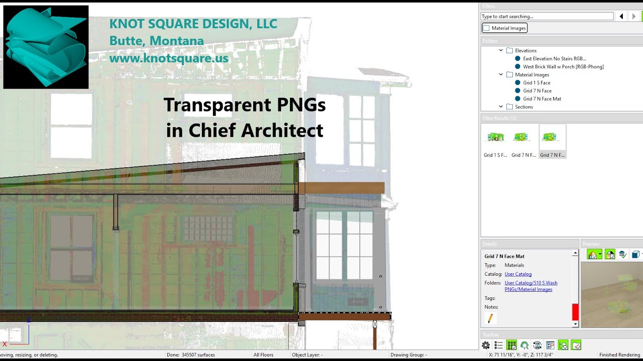 Chief Architect X16 - Create a transparent, scaled PNG image behind your model [Pt. 1 of 2].