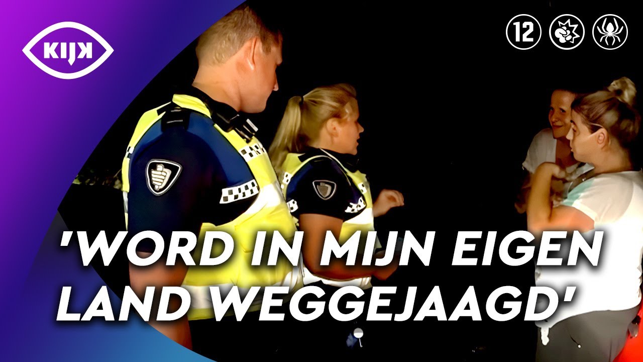 Boete voor OPGEFOKTE VROUW na lopen op GEVAARLIJKE weg | Handhavers In Actie | KIJK Aflevering S2A6