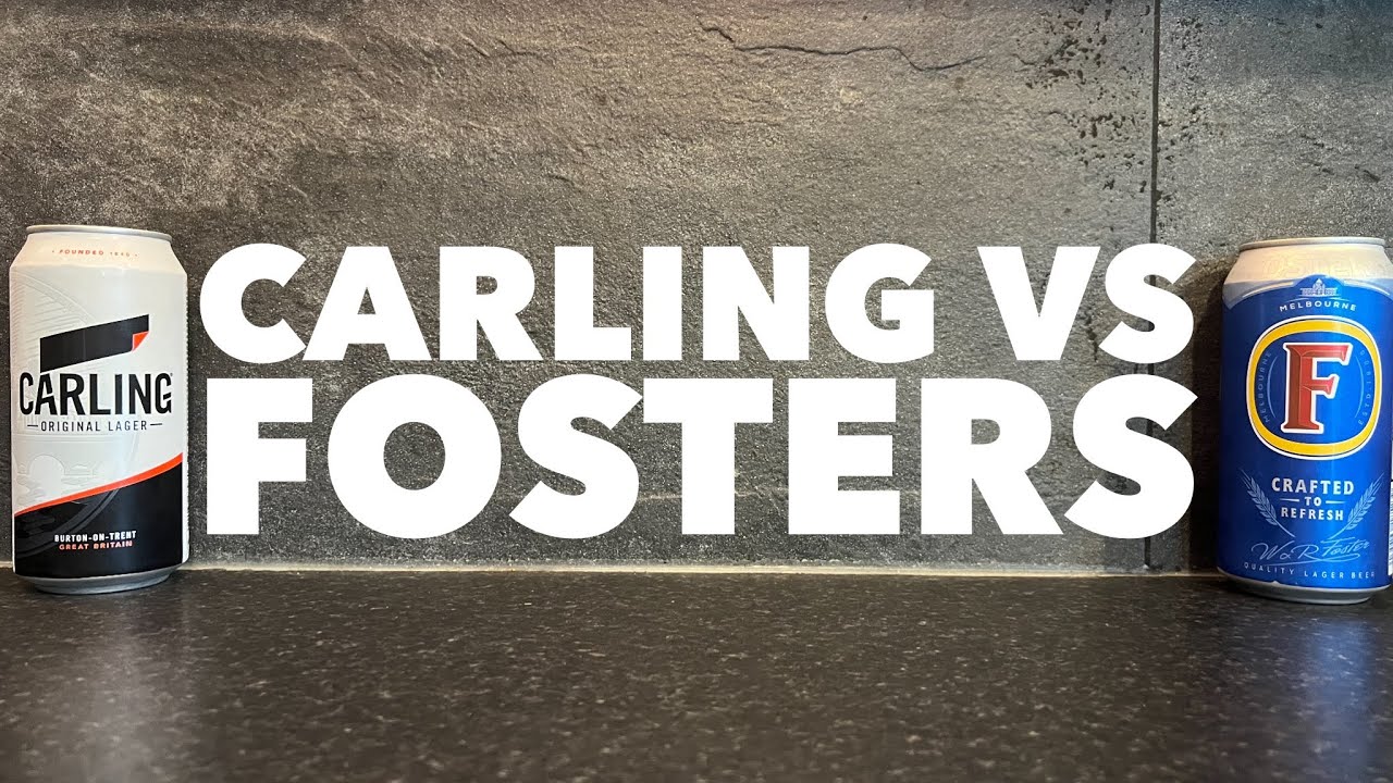 Обзор Fosters Lager и Carling Lager