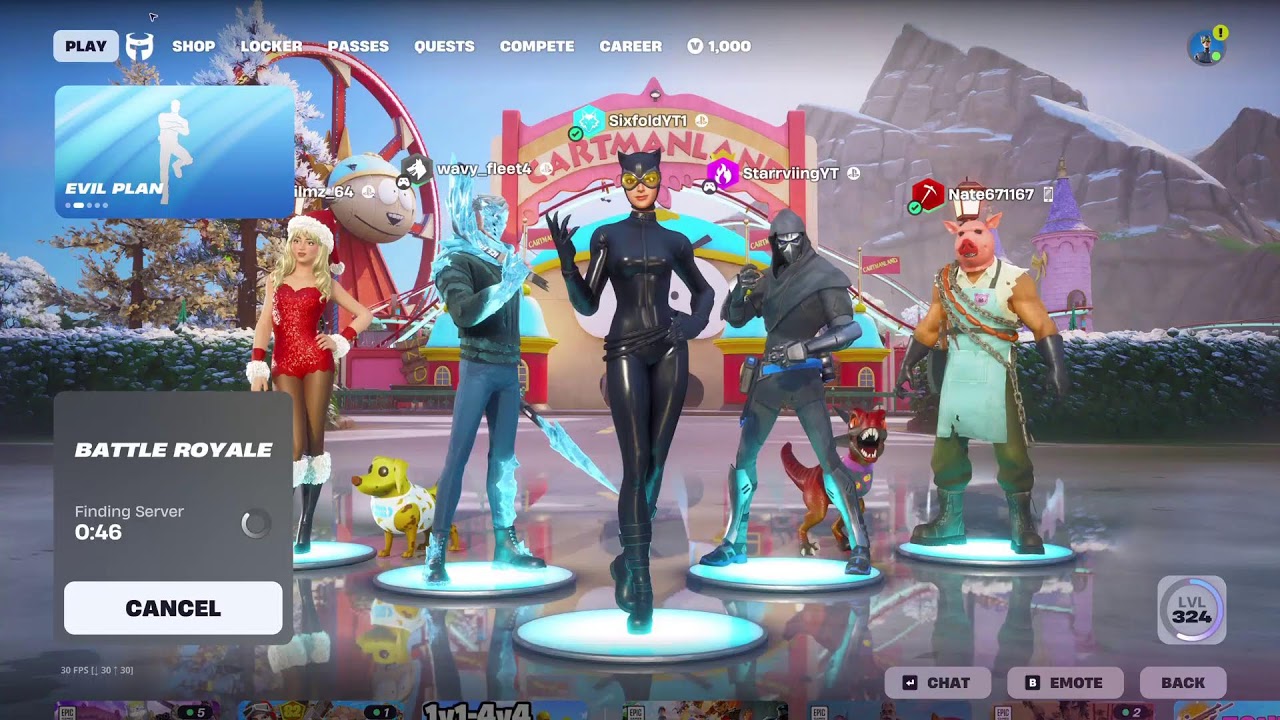 Playing with Starrviing on Fortnite