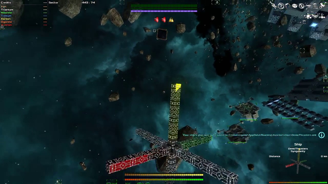 Avorion Intermediate Ship Building: Maneuvering, Curves and Tricks