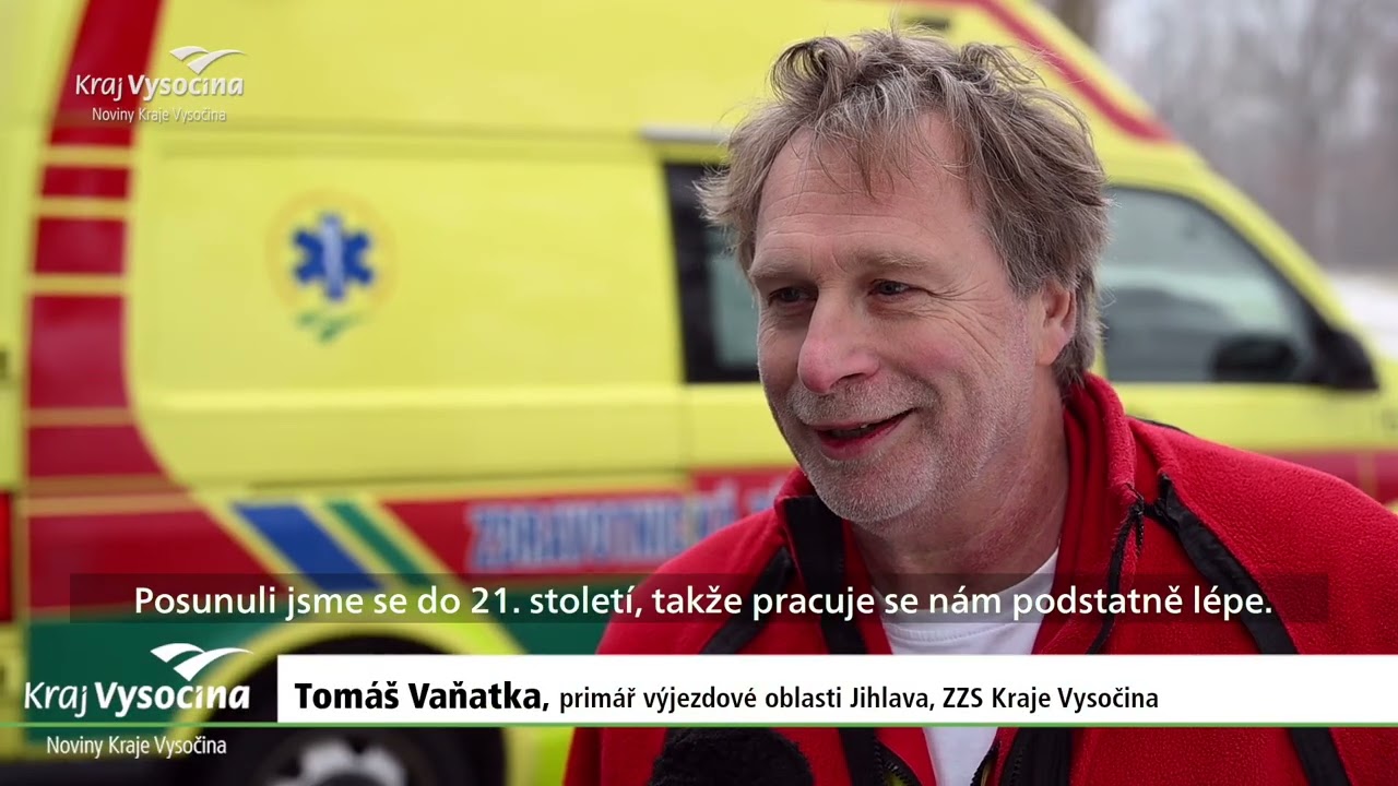 Nová výjezdová základna Zdravotnické záchranné služby Kraje Vysočina v Telči