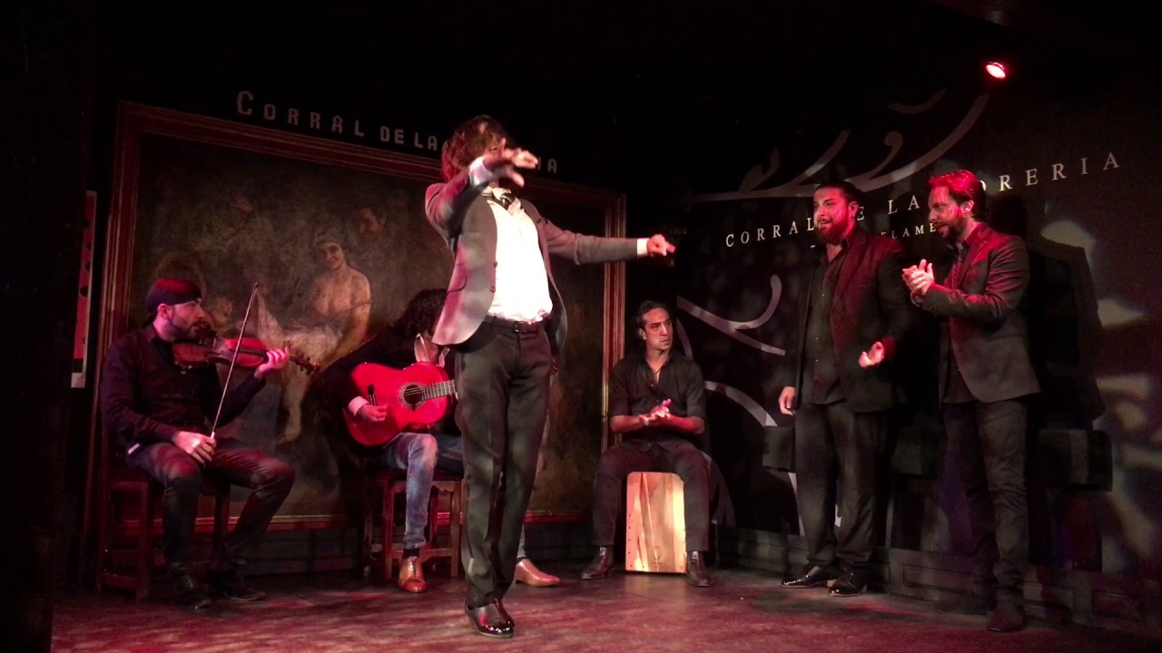 José Rapico en el Corral de la Morería