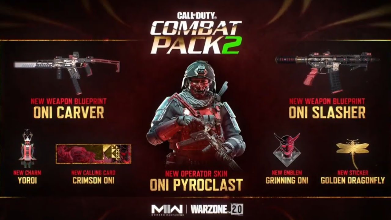 New Free Combat Pack 2 for PlayStation Plus Members - Call of Duty Modern Warfare 2 and Warzone 2