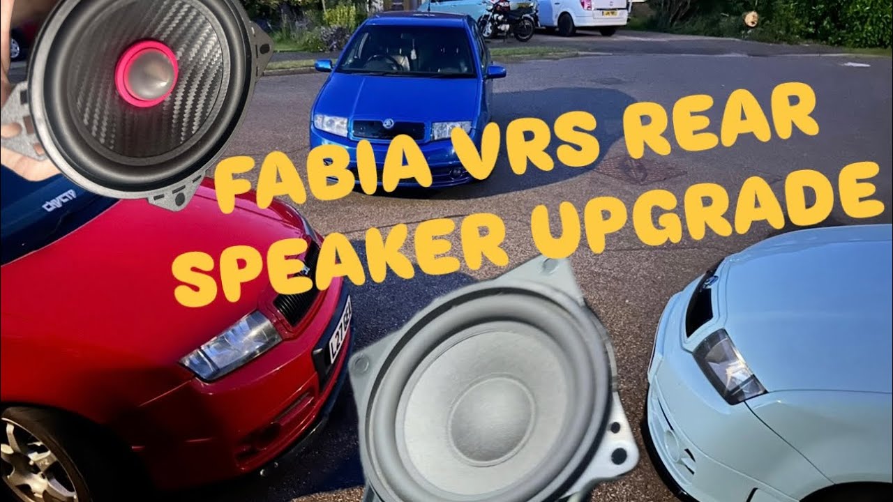 FABIA VRS 6Y(2) REAR SPEAKER UPGRADE