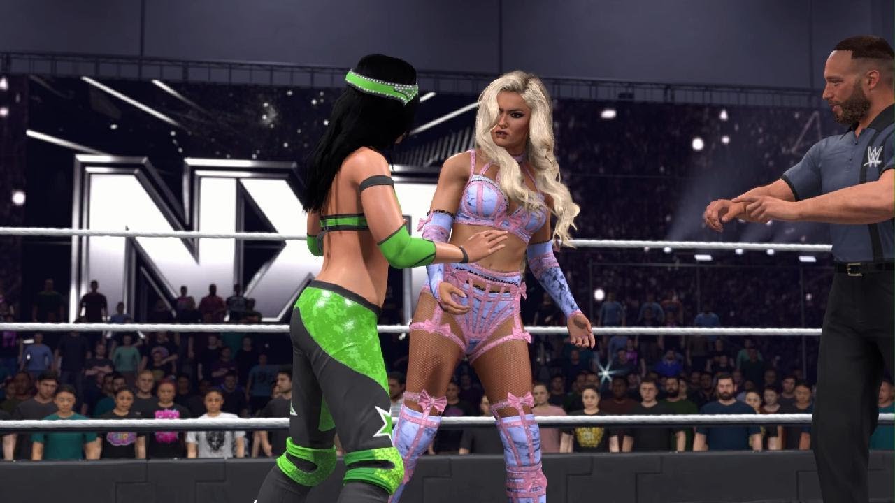 WWE 2K26 - Мелани Фан и Блейк Монро против ЗарУки
