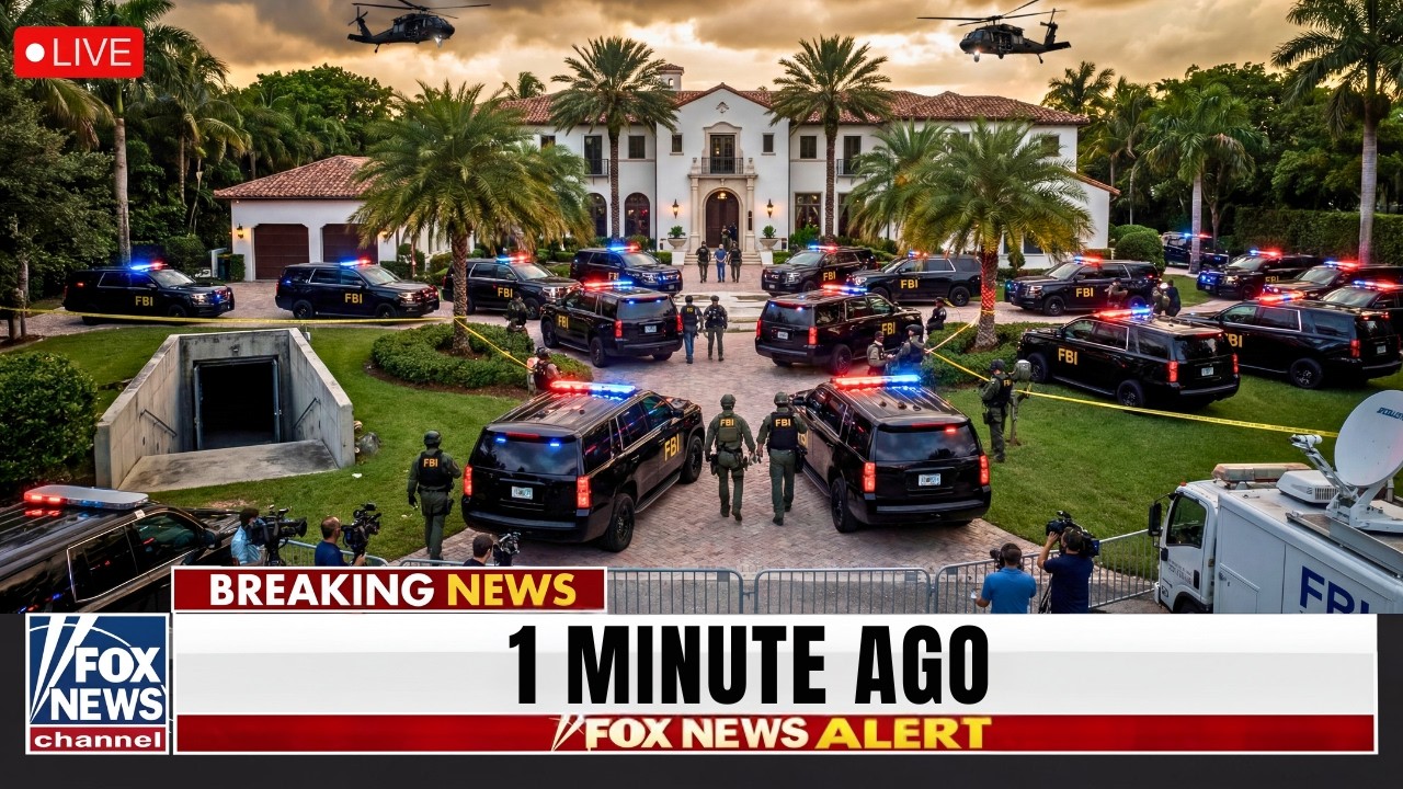 BREAKING: FBI Raids Miami Mayor’s Mansion — 45 Missing Teens Linked to Hidden Vault