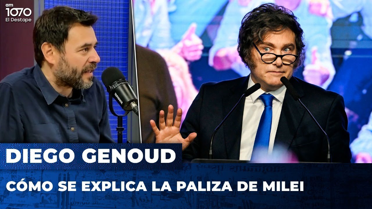 ⁉️ CÓMO SE EXPLICA LA PALIZA DE MILEI | Diego Genoud con Matías Colombatti