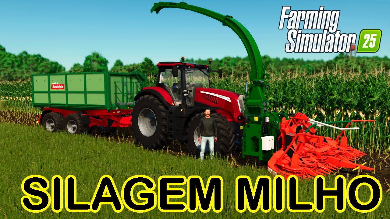 FARMING SIMULATOR 25 #20 | FAZENDO SILAGEM DE MILHO