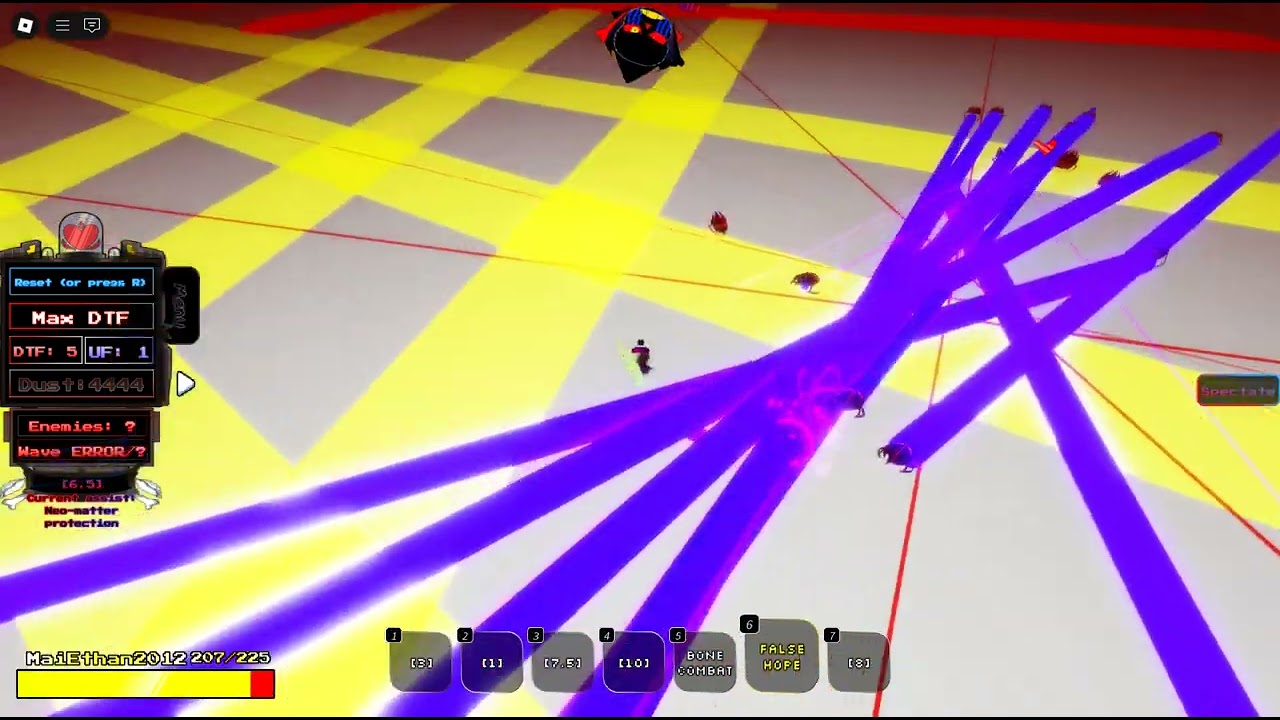trying to solo error with base dd ( did not go well)