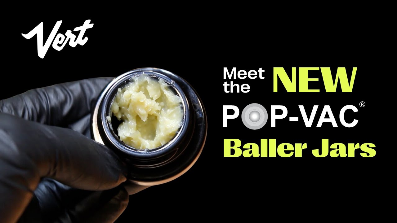 JUST IN: POP-VAC 2ml and 9ml Concentrate Jars