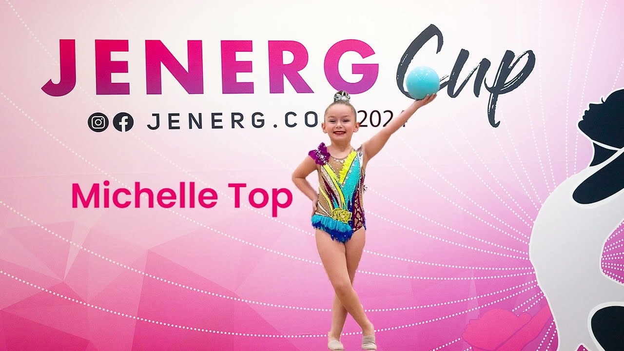 Michelle: The Rhythmic Gymnastics Prodigy | JenerG Cup 2024 | Burlo Gymnastics School of Champions