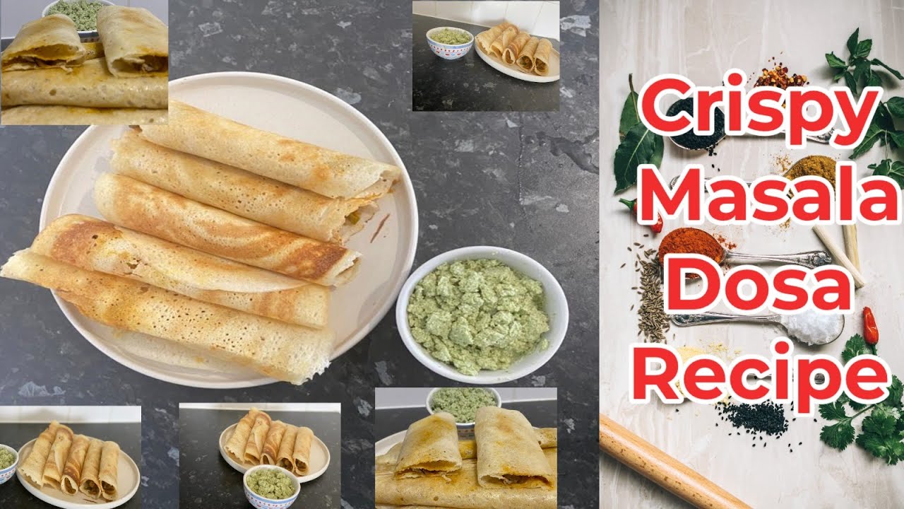 Crispy Masala Dosa Recipe #Ramzeekitchen# #CrispyMasalaDosa#