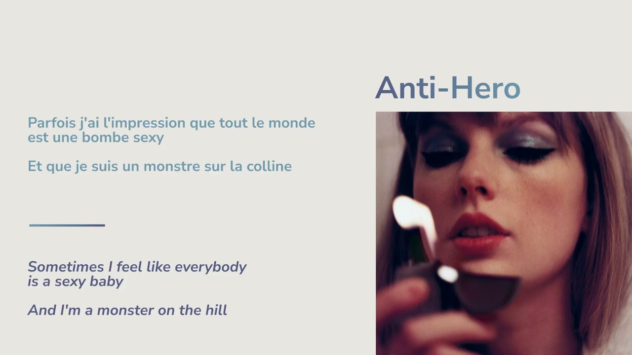 Taylor Swift - Anti-Hero - Paroles/Lyrics (Traduction Française / French Translation)