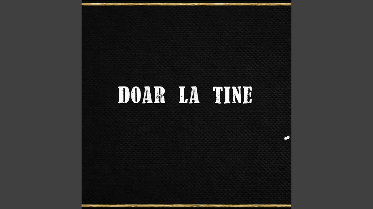 Doar la tine