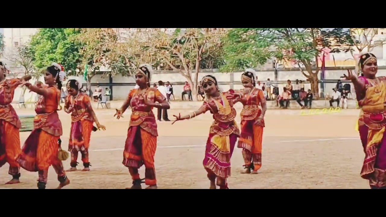 Keerthi’s Bharatanatyam Performance | Alwin School Sports Day 2026.