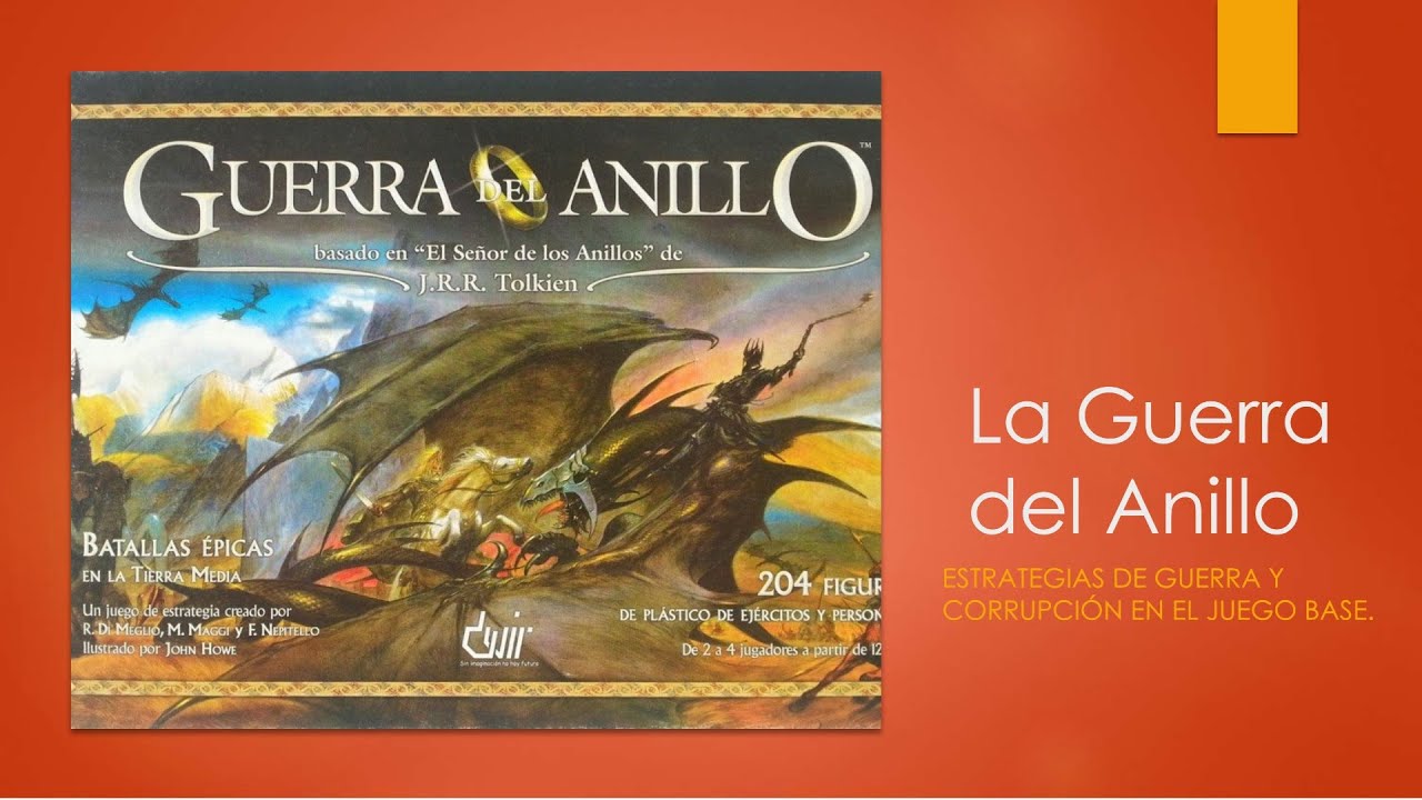 La Guerra Del Anillo. Estrategias y tácticas para el juego base.
