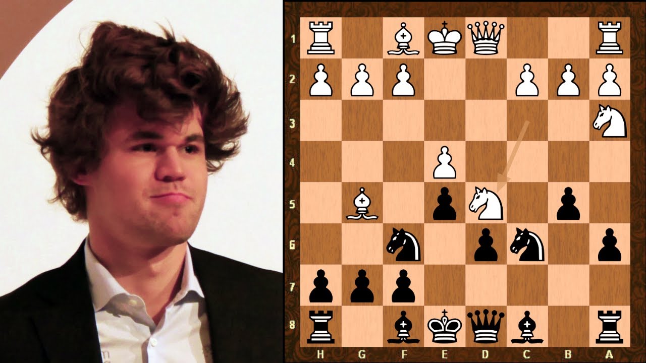 Beautifully creative use of Imbalances || Jan Smeets vs Magnus Carlsen || Sicilian Sveshnikov