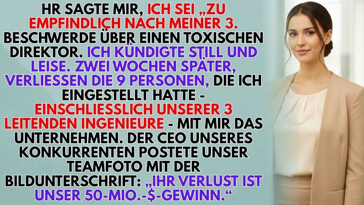 Mein Ganzes Team Kündigte Mit Mir – Toxischer Chef Kostete Sie 50 Mio. $ 💼 | #UnternehmensRache