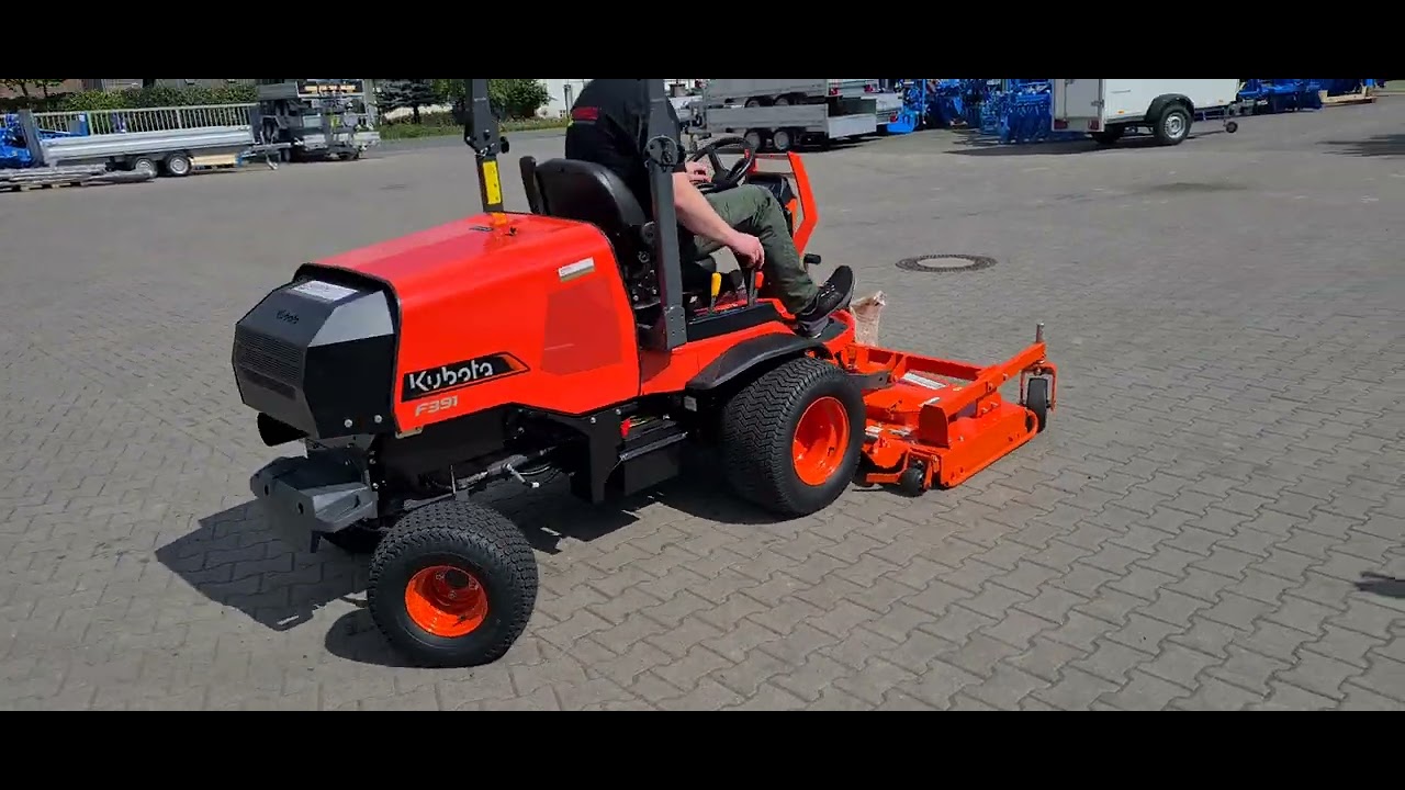 Kubota F3890 Großflächenmäher @kubota